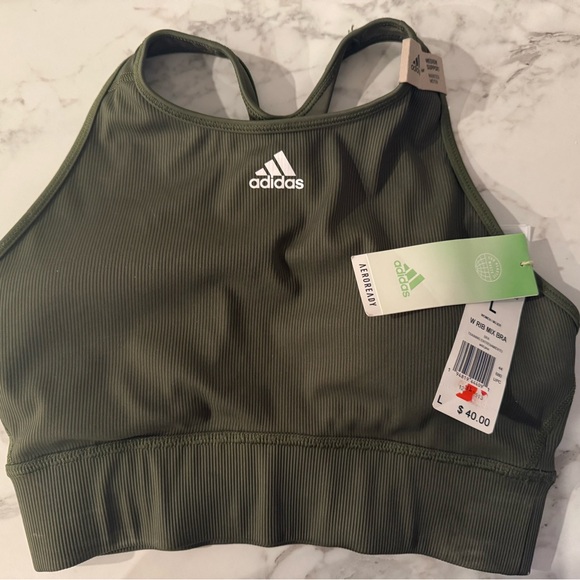 Adidas Sports Bra Size Large - Picture 1 of 4